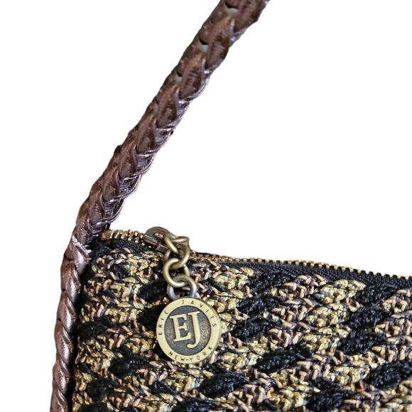 Eric Javits Metalic Woven Shoulder Bag - Picture 2 of 7